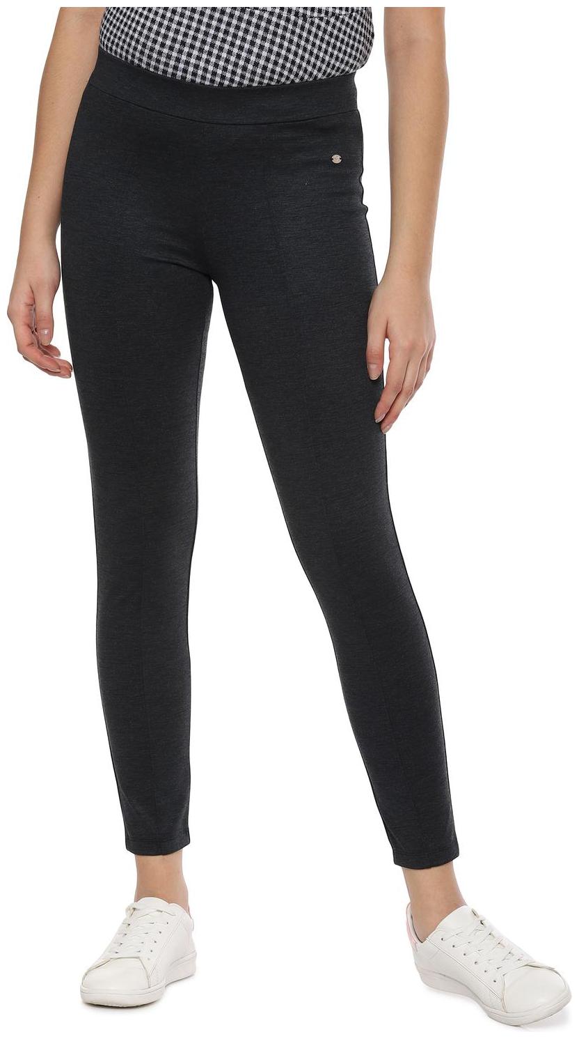 

Allen Solly Women Grey Regular fit Regular trousers