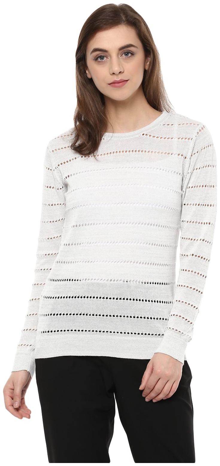 

Allen Solly Women Solid Regular top - White