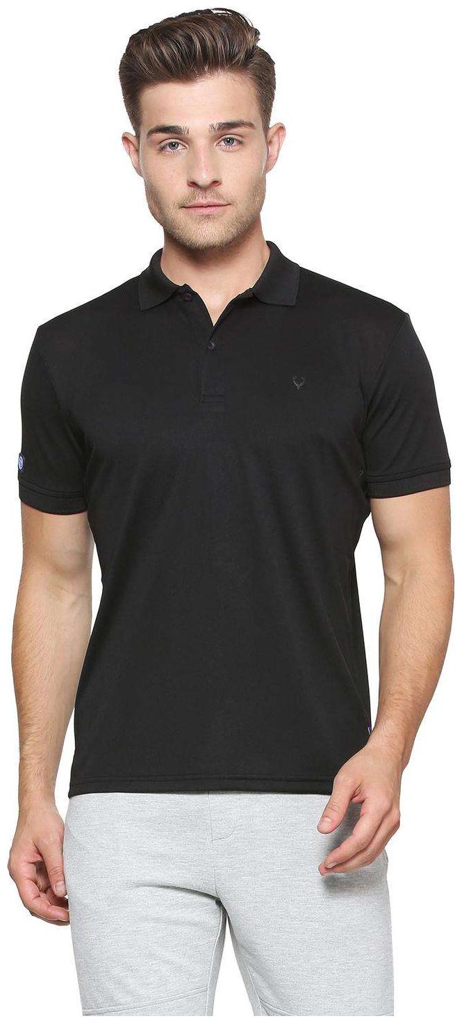 

Allen Solly Men Black Regular fit Polyester Polo collar T-Shirt - Pack Of 1