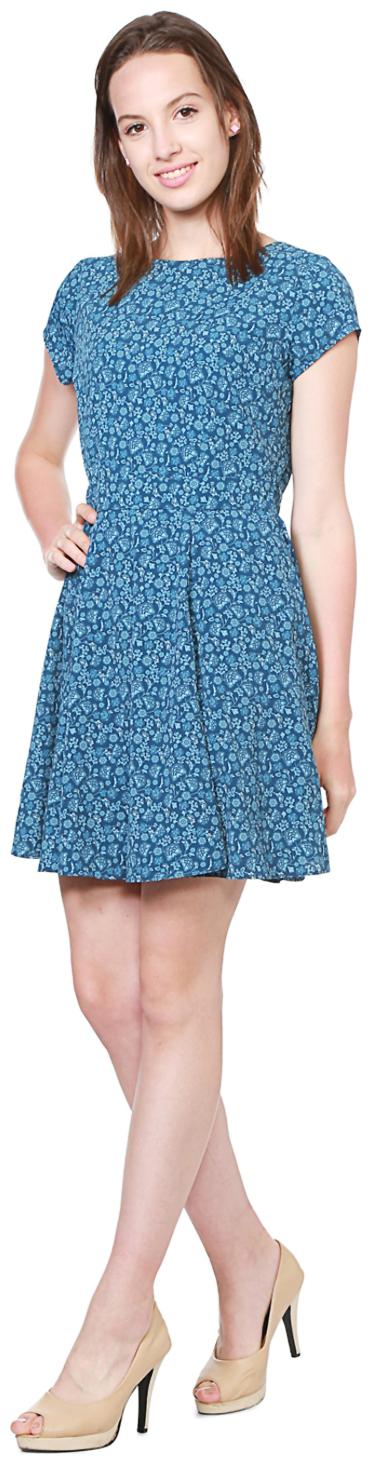

Allen Solly Polyester Regular Blue Dresses