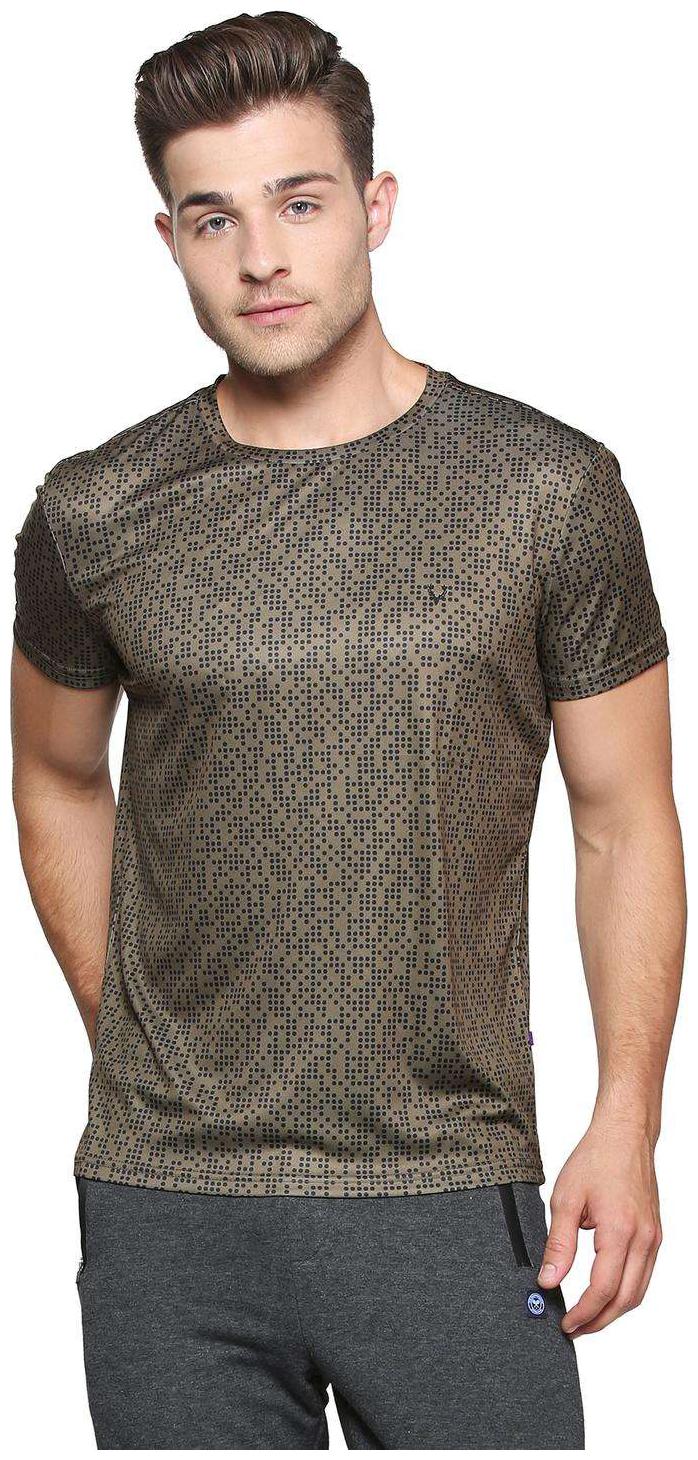 

Allen Solly Men Grey Regular fit Polyester Round neck T-Shirt - Pack Of 1