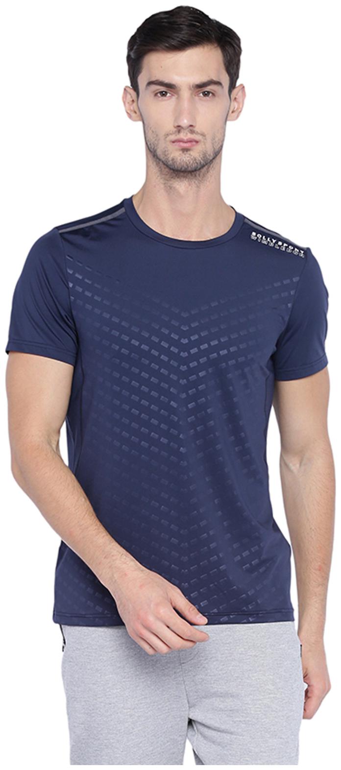 

Allen Solly Men Blue Slim fit Polyester Round neck T-Shirt - Pack Of 1