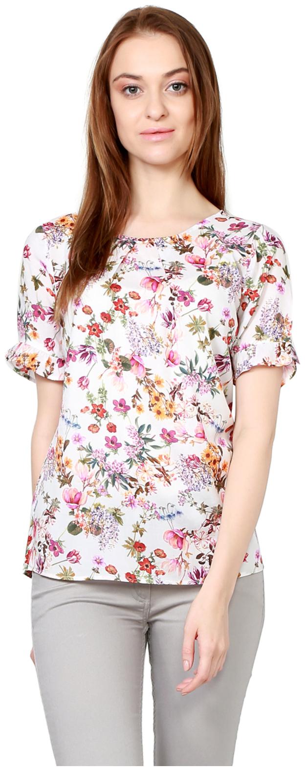 

Allen Solly Women Printed Regular top - White