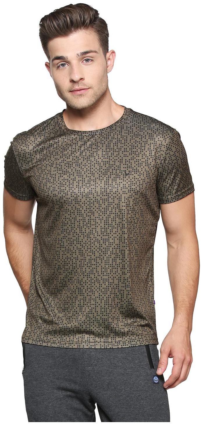 

Allen Solly Men Grey Regular fit Polyester Round neck T-Shirt - Pack Of 1