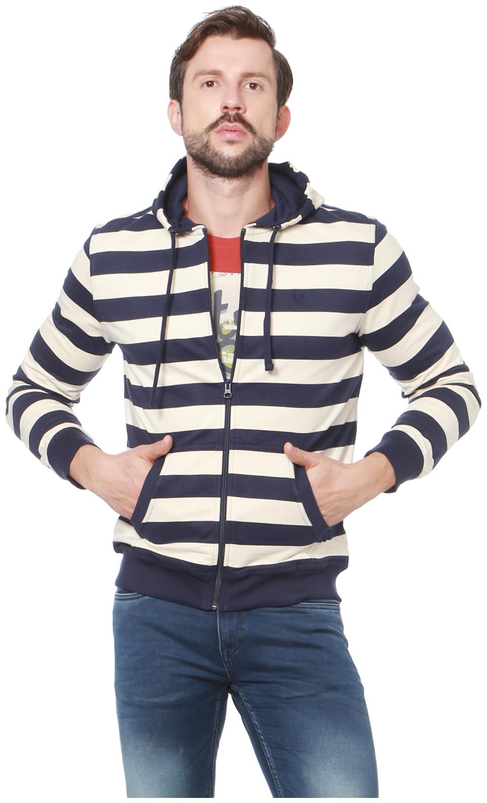 

Allen Solly Men Brown Hooded Hoodie