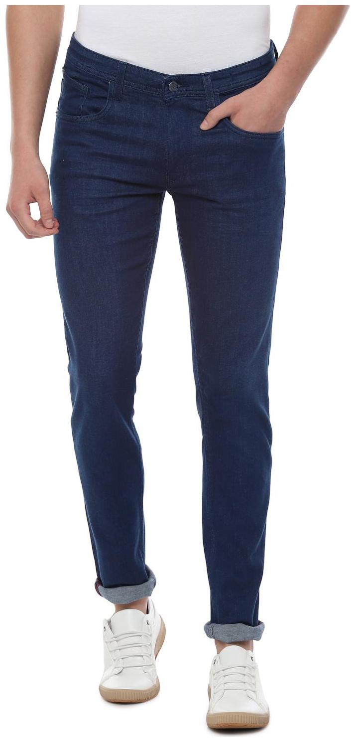 

Allen Solly Men Navy Blue Skinny Fit Jeans