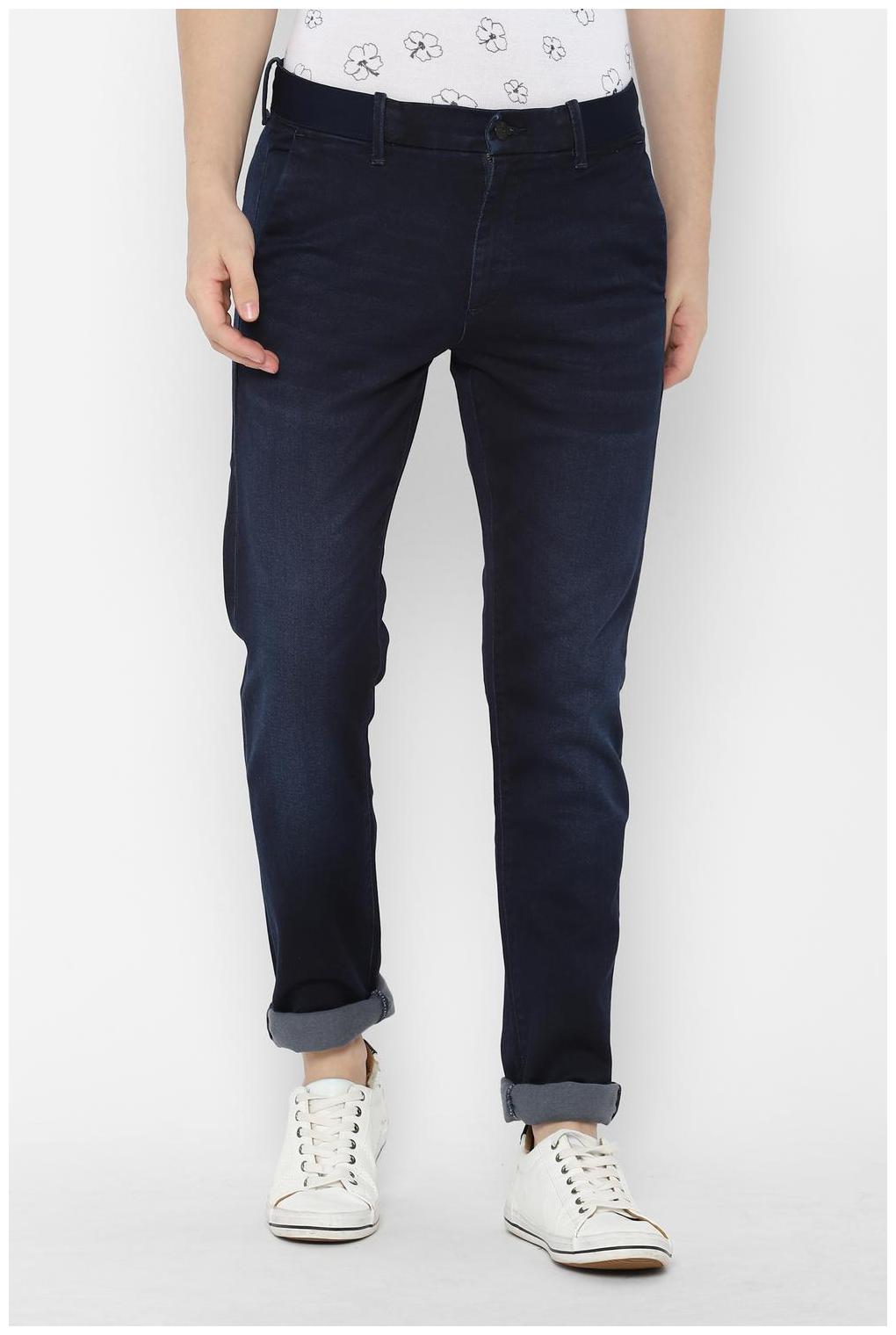 

Allen Solly Men Navy Blue Slim Fit Jeans