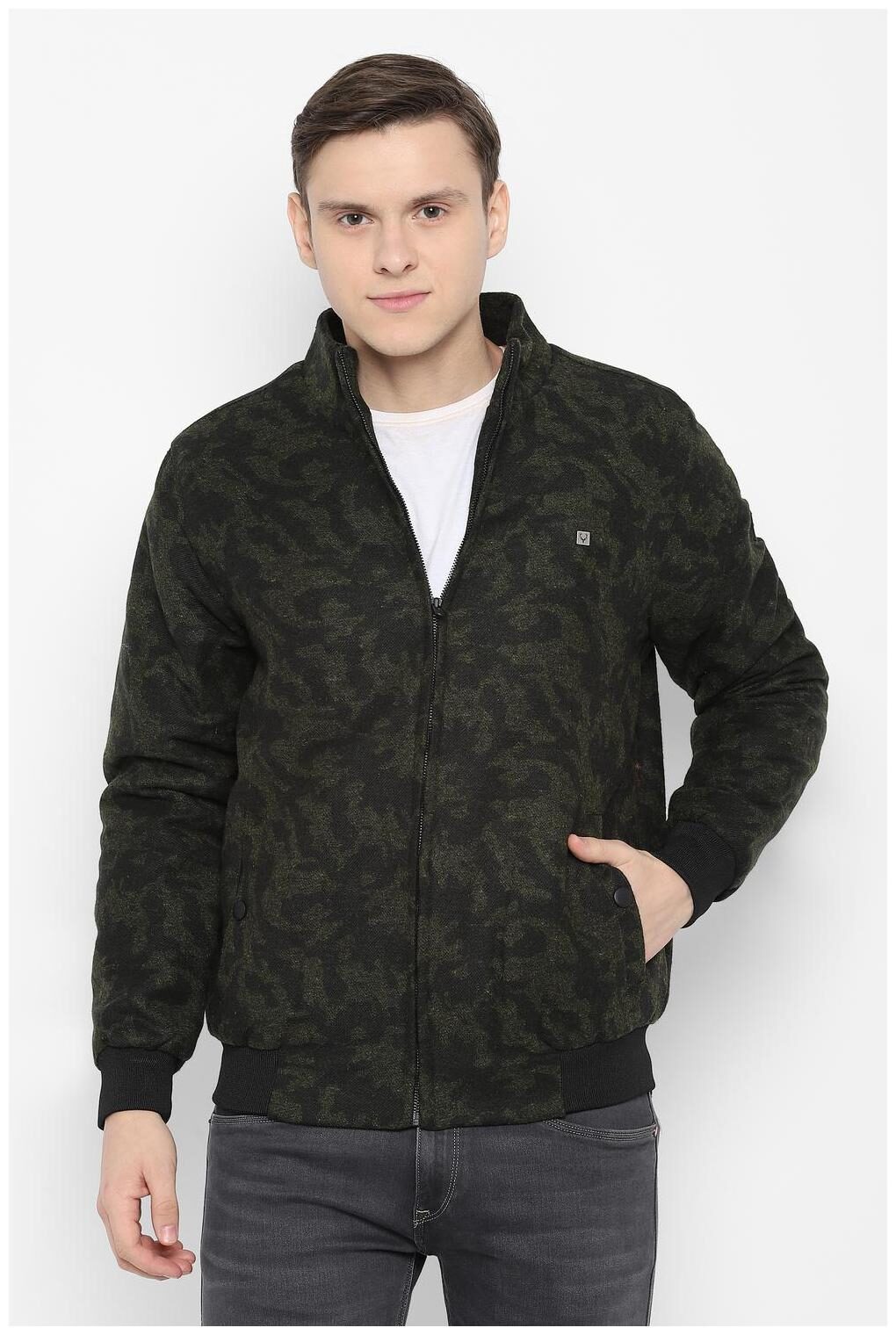 

Allen Solly Olive Jacket