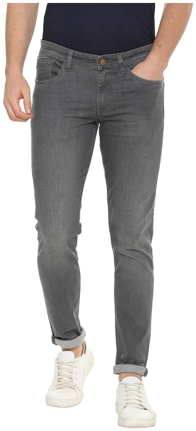 

Allen Solly Men Grey Slim Fit Jeans