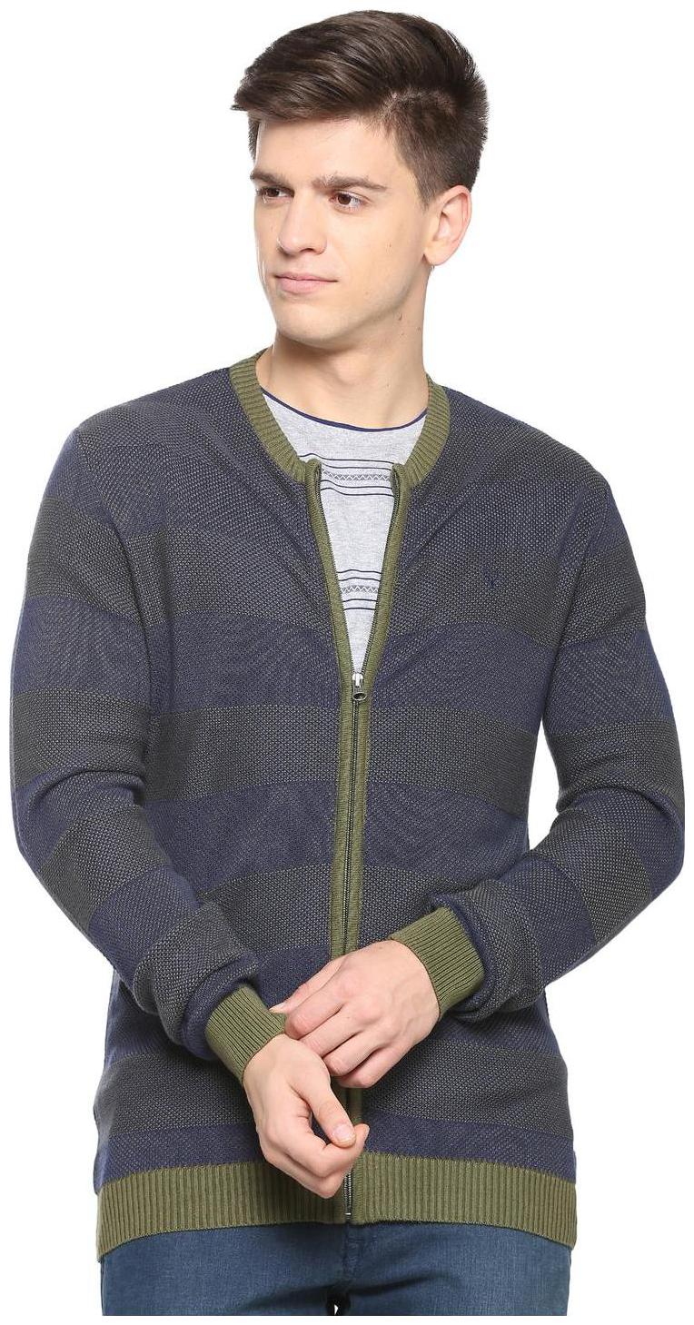 

Allen Solly Men Blue Round neck Pullover