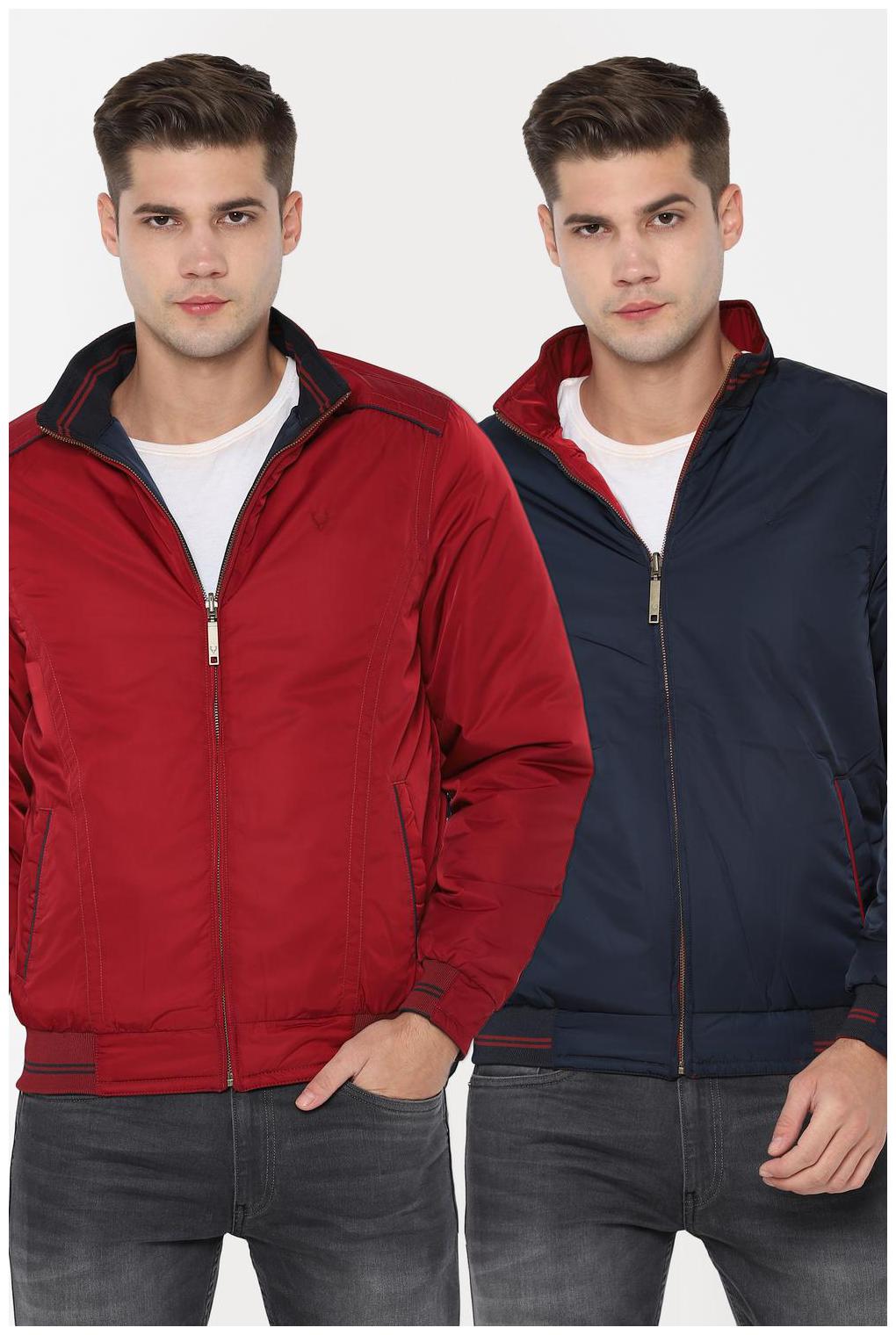 

Allen Solly Red Reversible Jacket