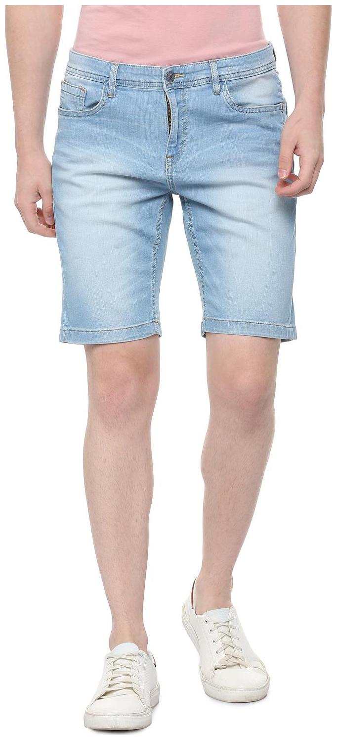 

Allen Solly Men Blue Regular Fit Regular Shorts