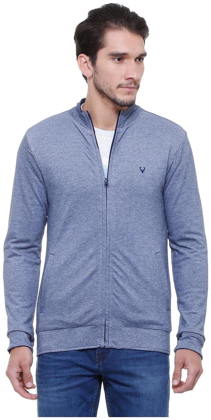 

Allen Solly Blue Reversible Sweatshirt