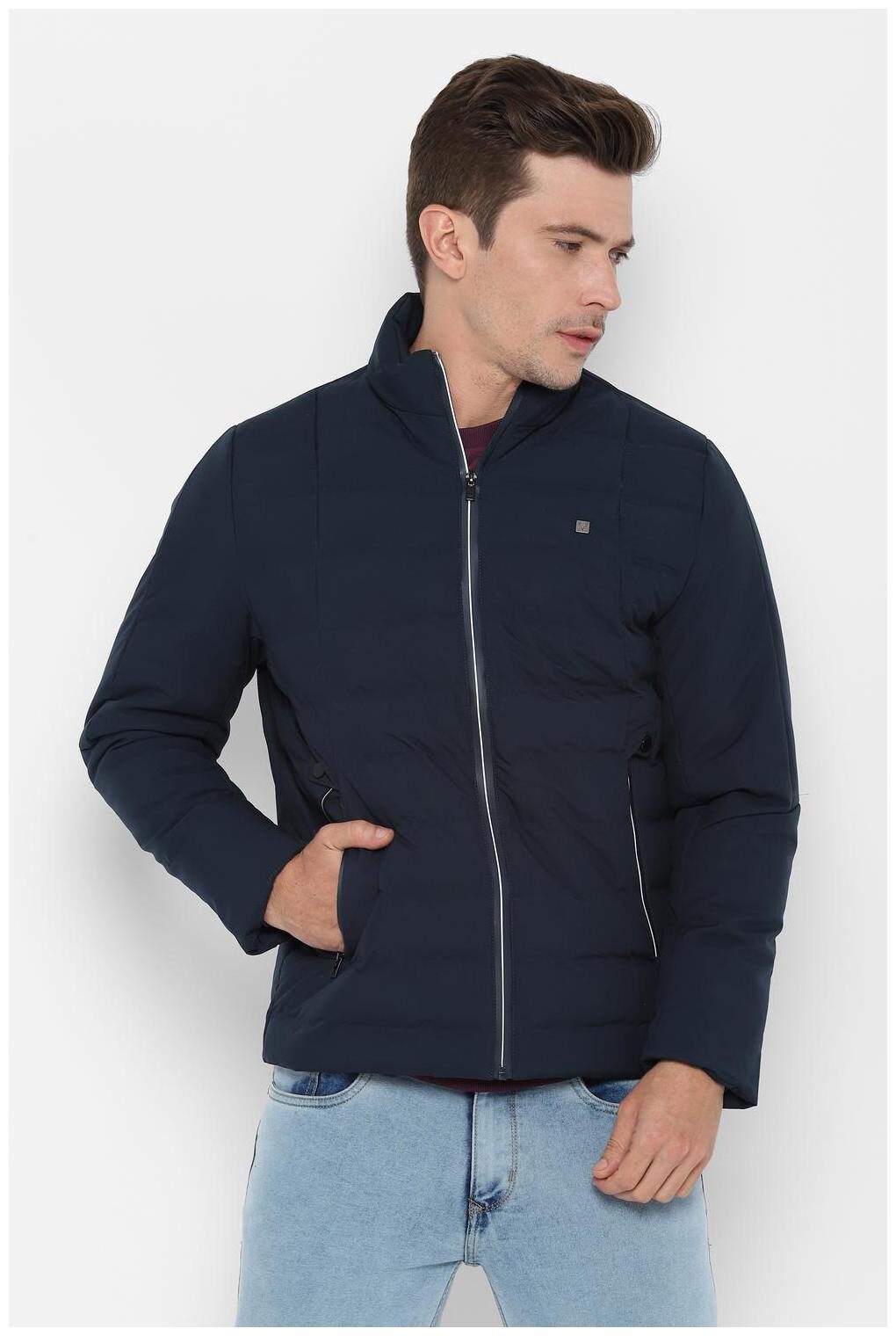 

Allen Solly Navy Jacket