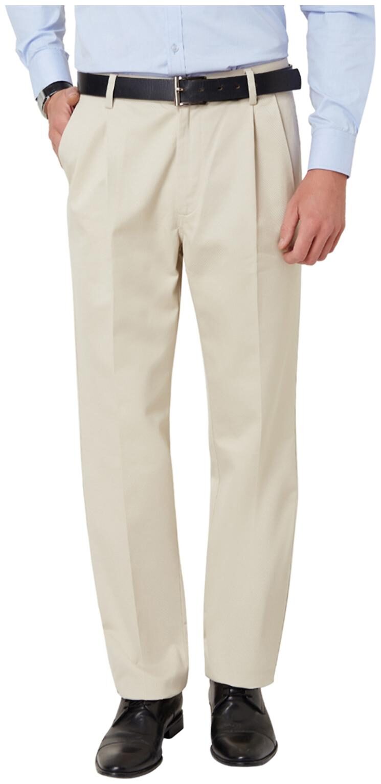 

Allen Solly Men Solid Regular Fit Formal Trouser - White