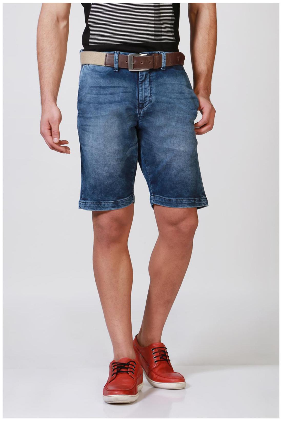 

Allen Solly Men Blue Regular Fit Regular Shorts
