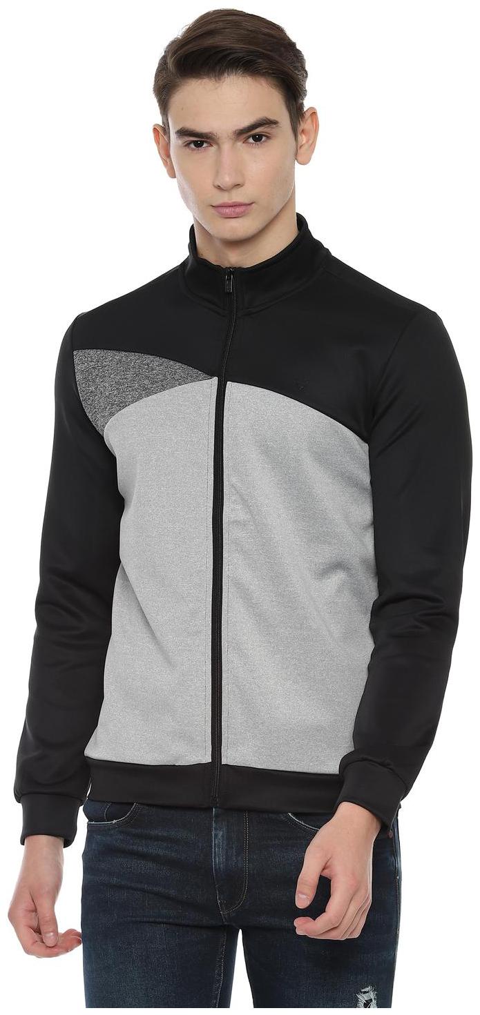 

Allen Solly Men Grey Turtle neck Sweatshirt