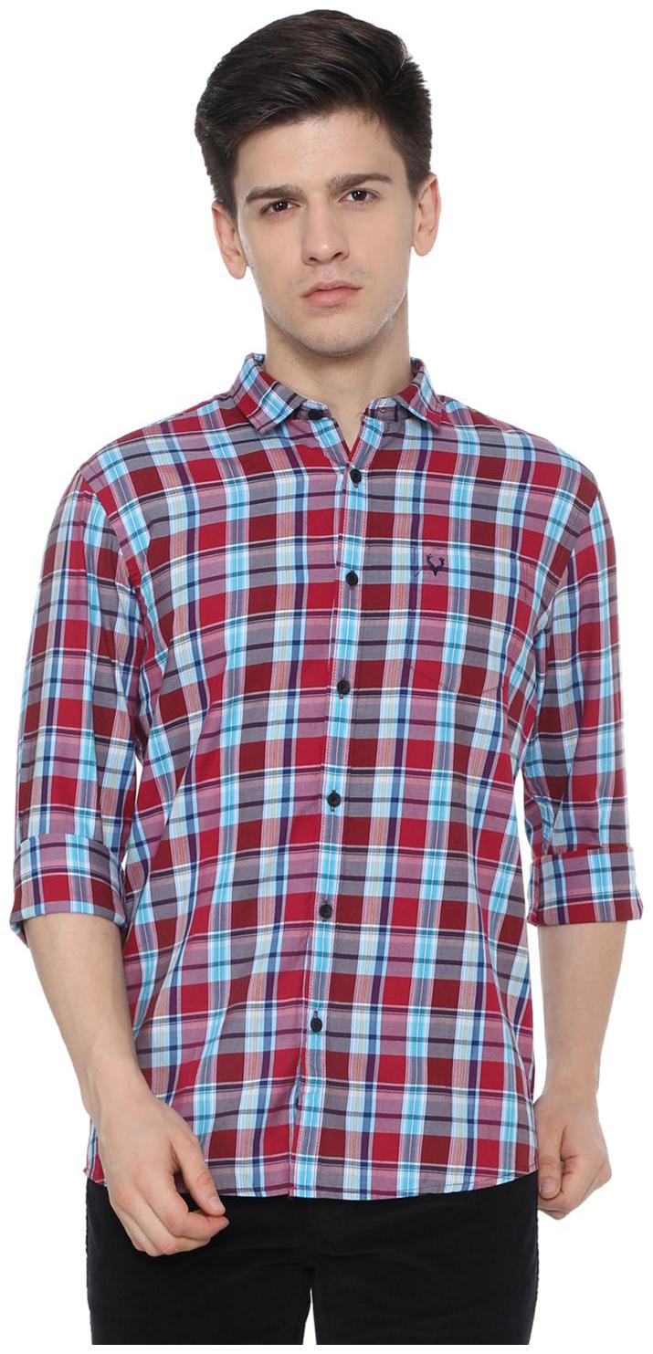 

Allen Solly Men Multi Checked Regular Fit Casual Shirt