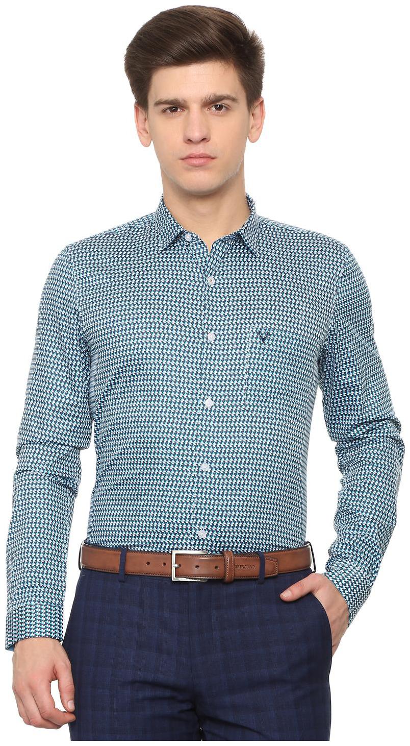 

Allen Solly Men Regular fit Formal Shirt - Blue