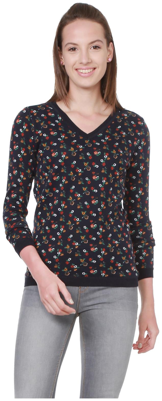 

Allen Solly Women Solid Regular top - Brown