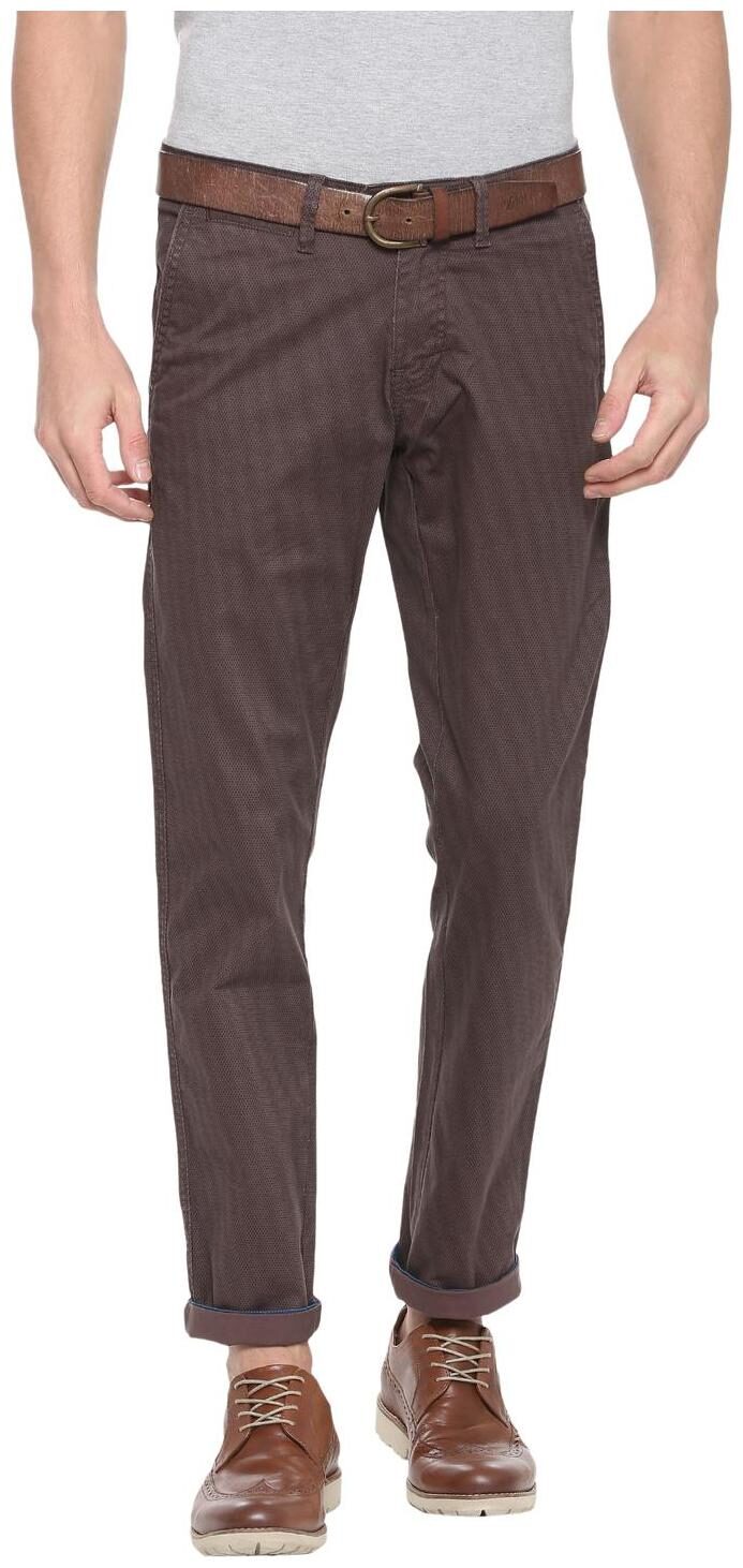 

Allen Solly Brown Trousers