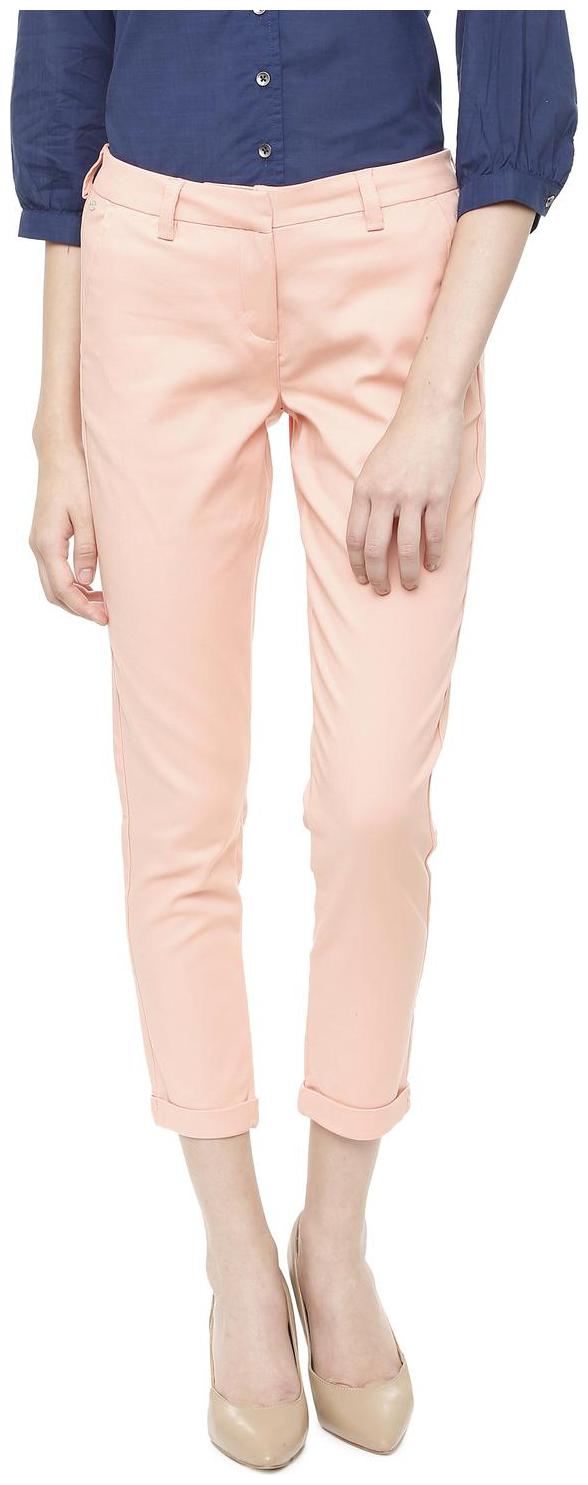 

Allen Solly Women Pink Regular fit Regular trousers