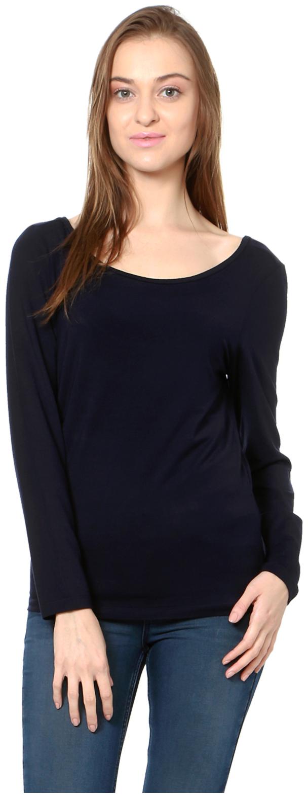 

Allen Solly Women Striped Regular top - Blue