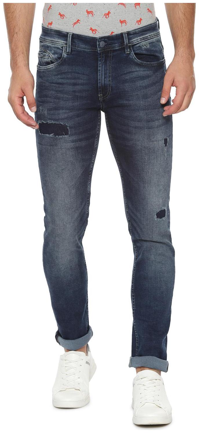 

Allen Solly Men Blue Skinny Fit Jeans