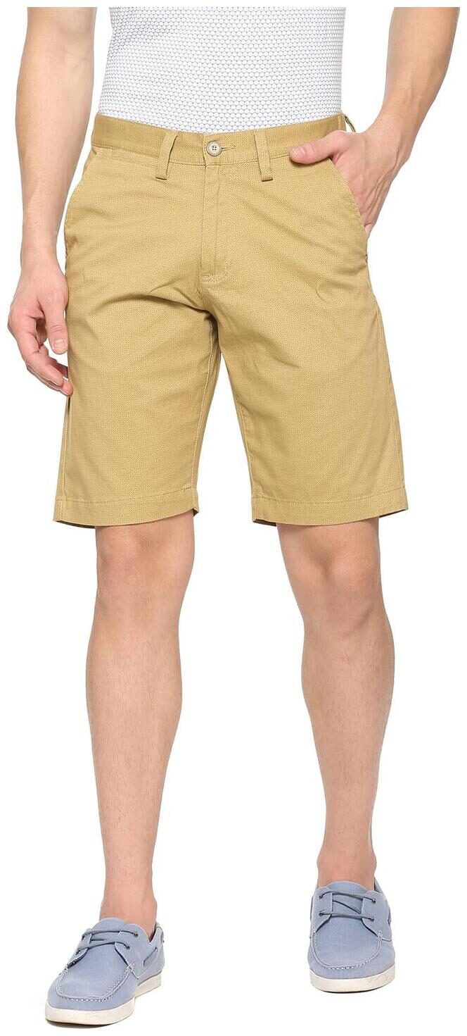 

Allen Solly Men Beige Regular Fit Chinos Shorts