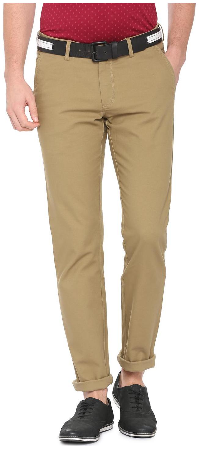 

Allen Solly Khaki Trousers