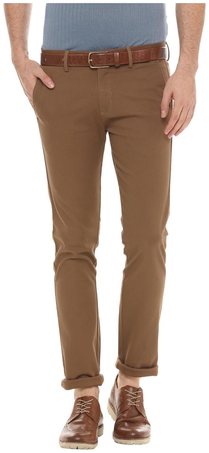 

Allen Solly Brown Trousers