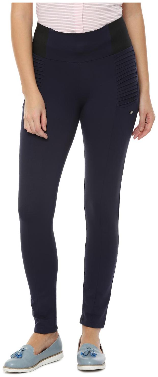 

Allen Solly Women Blue Regular fit Regular trousers