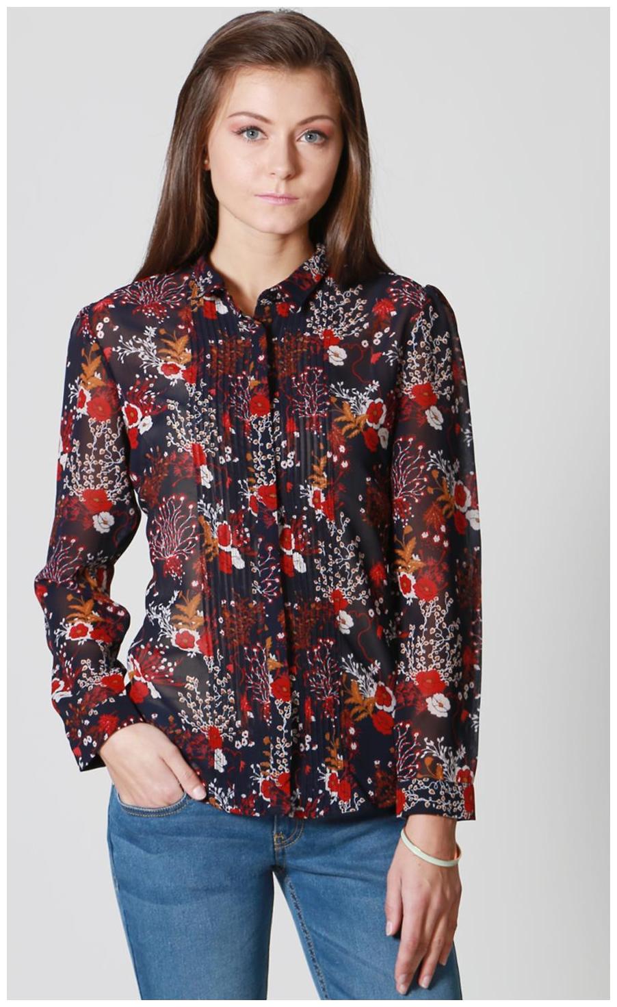 

Allen Solly Women Multi Printed Regular Fit Shirt