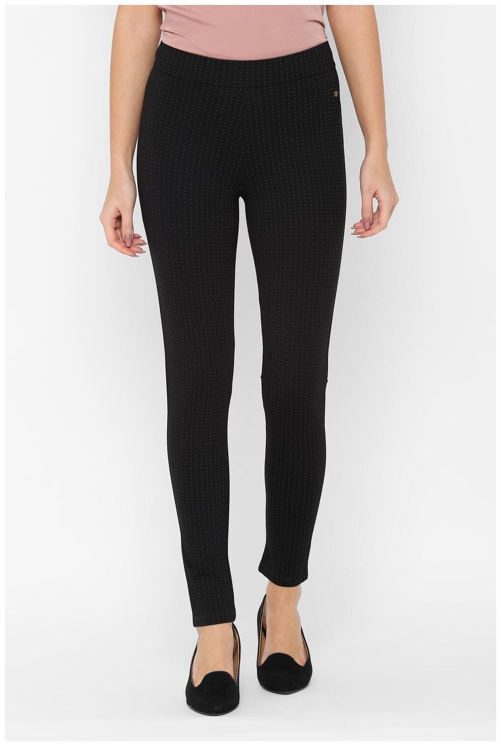 

Allen Solly Women Black Regular fit Regular trousers