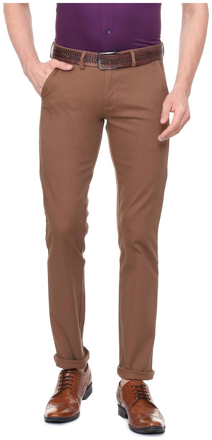 

Allen Solly Brown Trousers