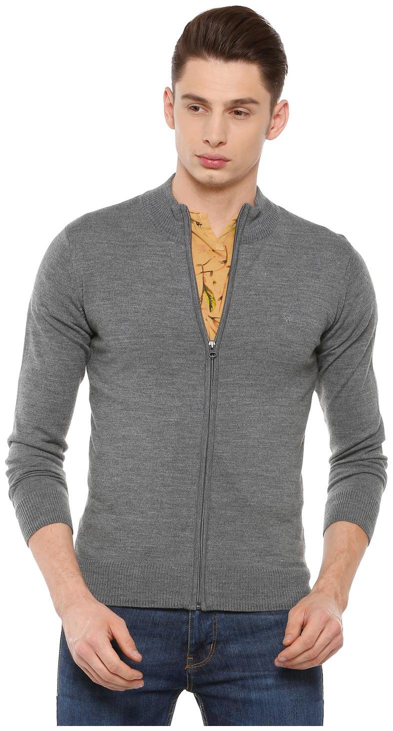 

Allen Solly Men Grey High neck Pullover