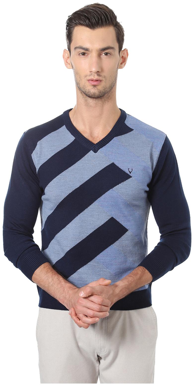 

Allen Solly Men Multi V neck Pullover