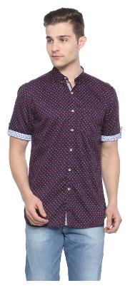 

Allen Solly Men White Printed Slim Fit Casual Shirt