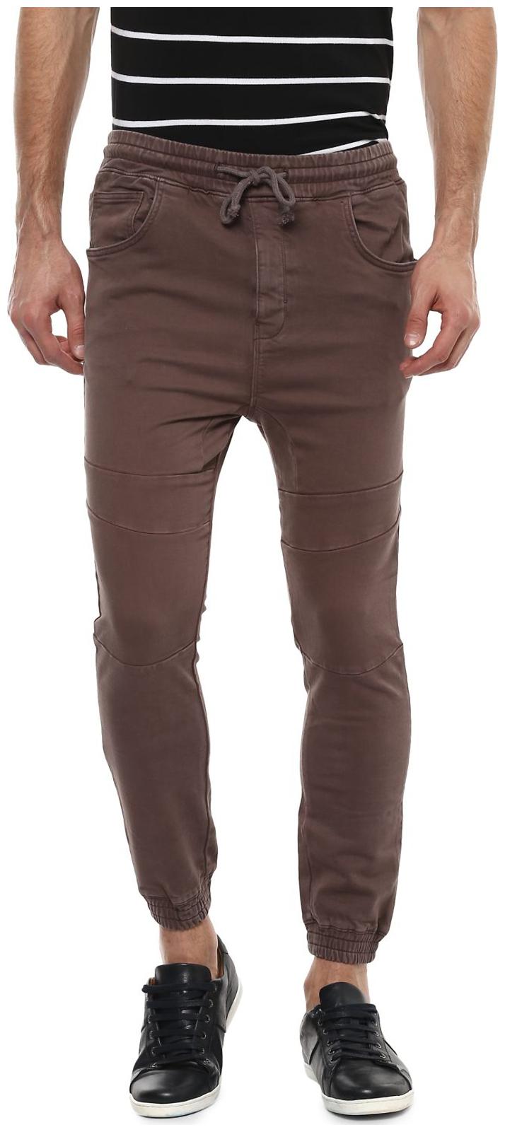 

Allen Solly Men Brown Solid Slim fit Joggers