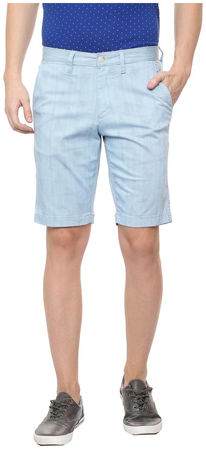 

Allen Solly Men Blue Slim Fit Regular Shorts