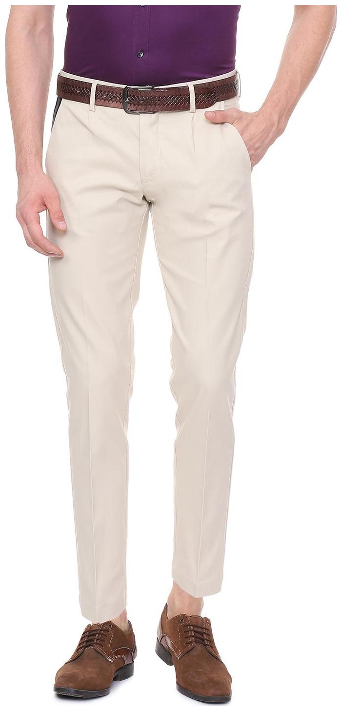 

Allen Solly Beige Trousers