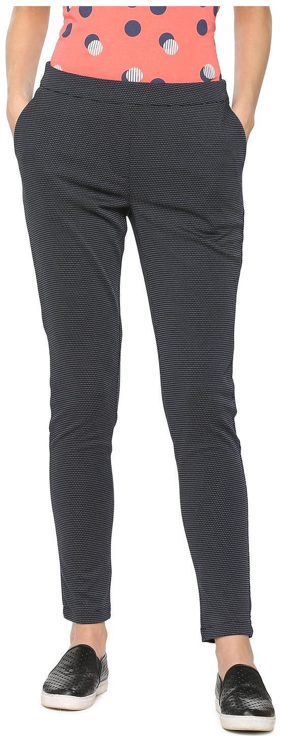 

Allen Solly Women Black Regular fit Regular trousers