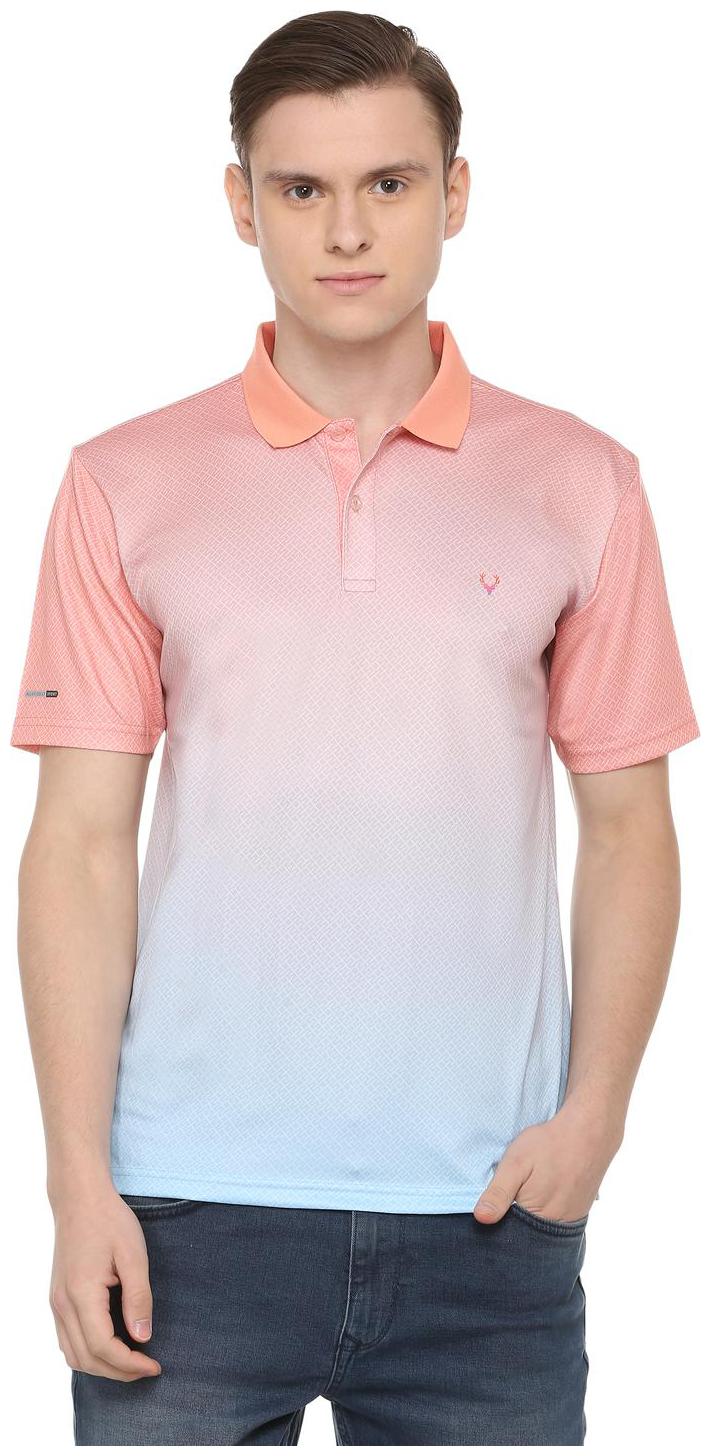 

Allen Solly Men Multi Regular fit Polyester Polo collar T-Shirt - Pack Of 1