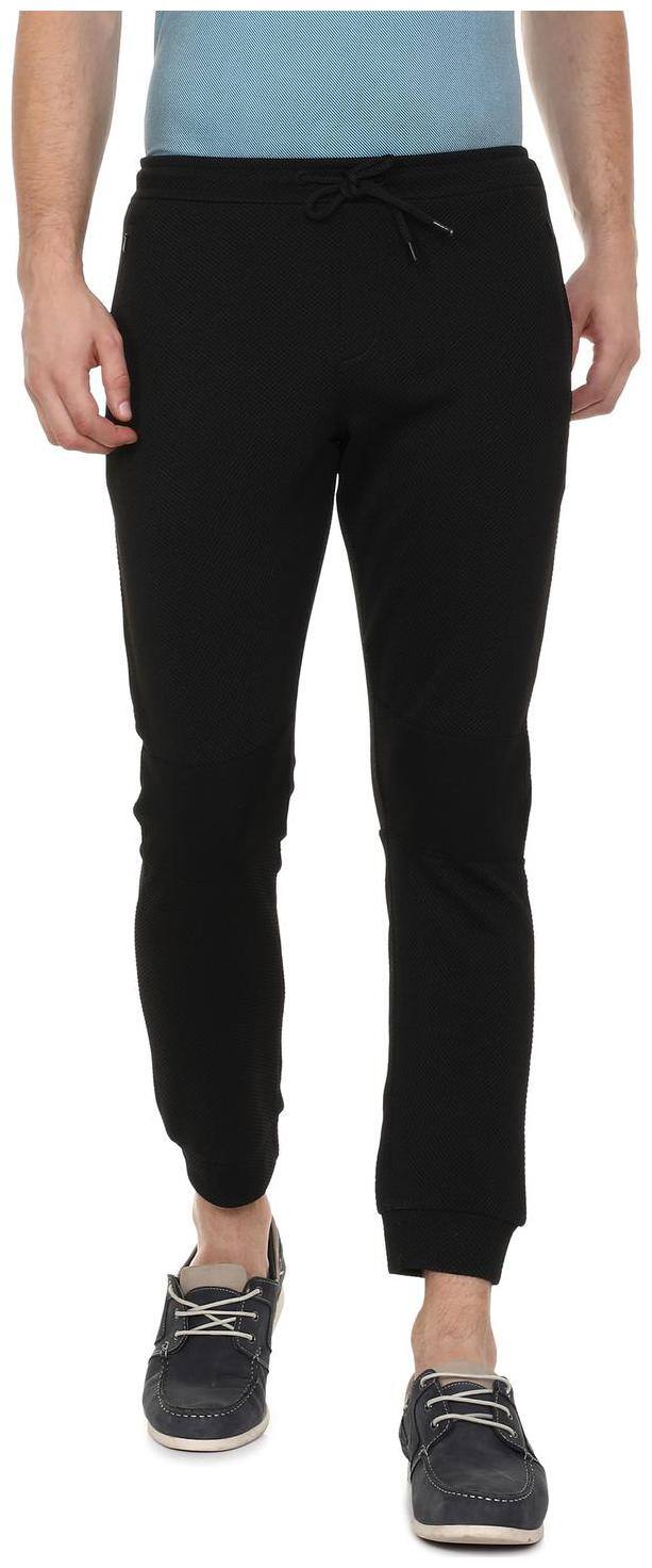 Allen Solly Black Wimbledon Track Pants
