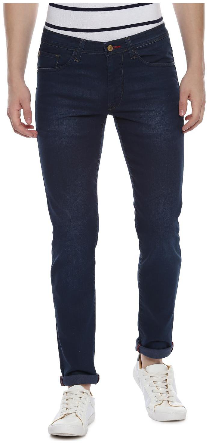 

Allen Solly Men Navy Blue Skinny Fit Jeans