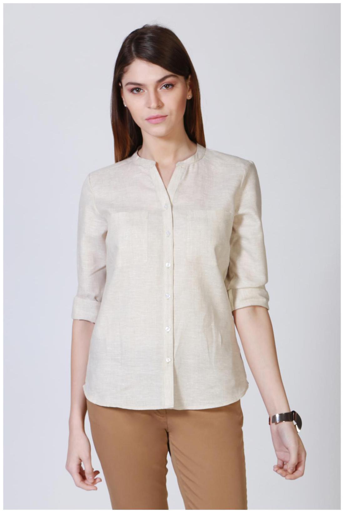 

Allen Solly Beige Top