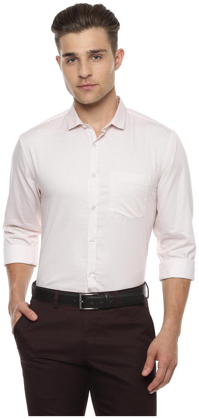

Allen Solly Men White Printed Slim Fit Casual Shirt