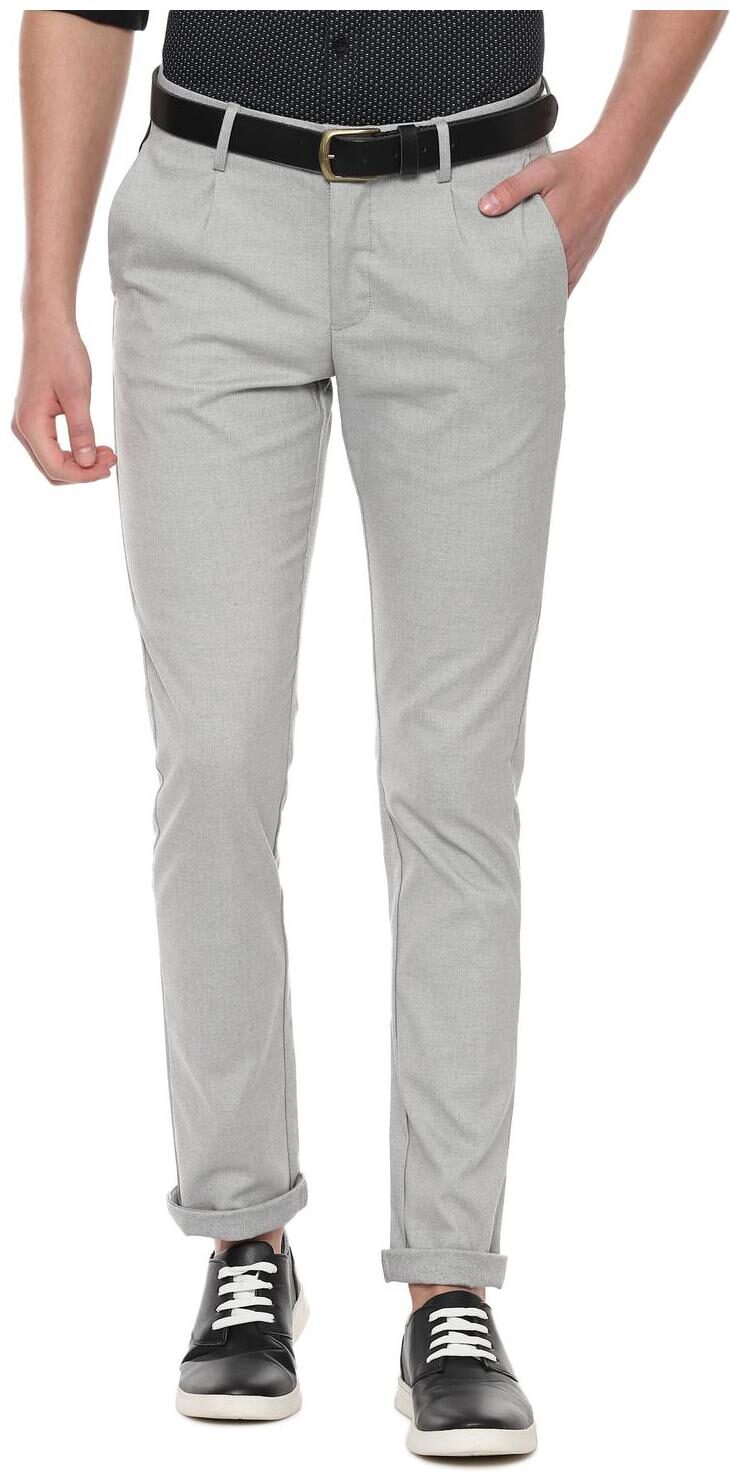 

Allen Solly Grey Trousers