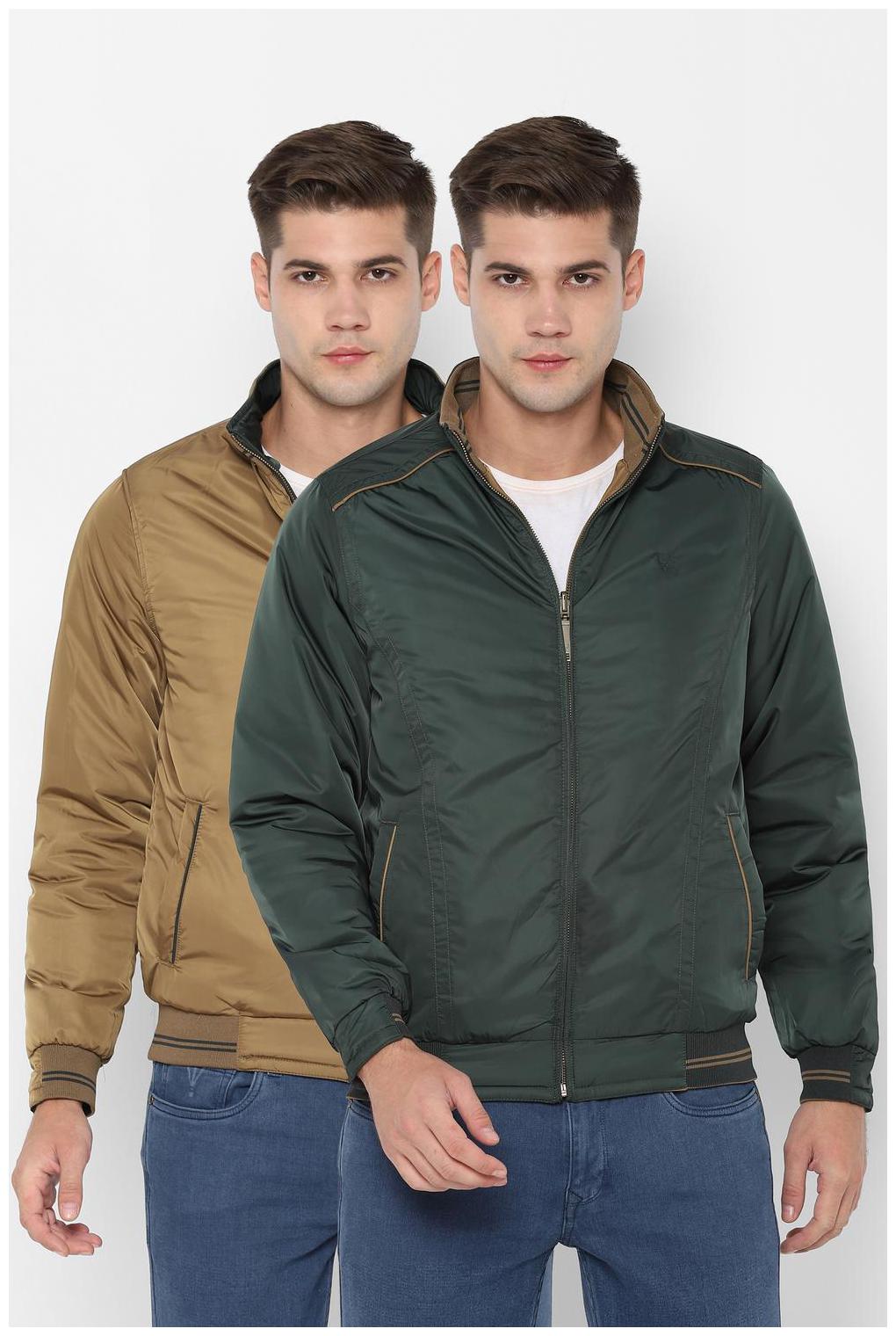 

Allen Solly Green Reversible Jacket
