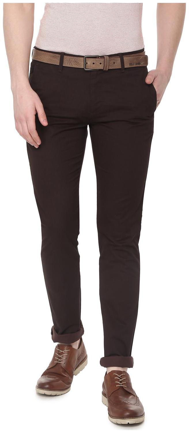 

Allen Solly Brown Trousers